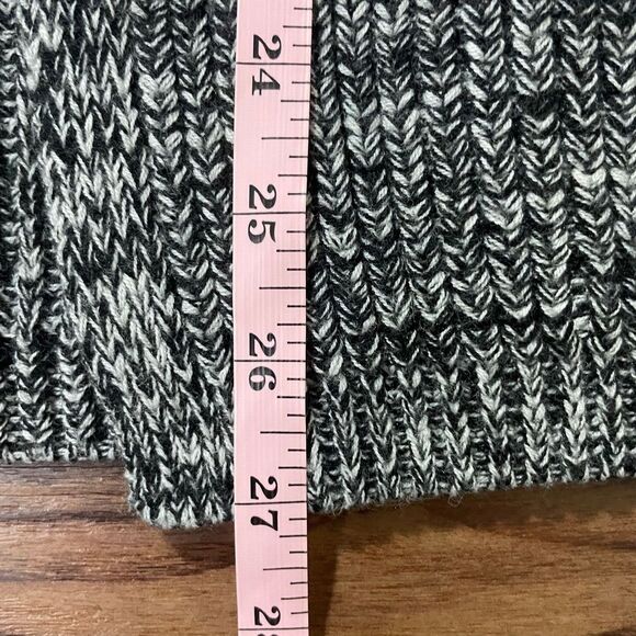 Banana Republic Cardigan Wool Open Front Sleeveless Gray Sweater Women's Size M - Picture 6 of 9